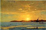 William Bradford Famous Paintings - The Panther, Icebound